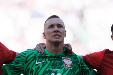 Lukasz Skorupski, UEFA Euro 2024 maçında Fransa ve Polonya milli takımları arasında Signal Iduna Park, Dortmund, Almanya (Maciej Rogowski)