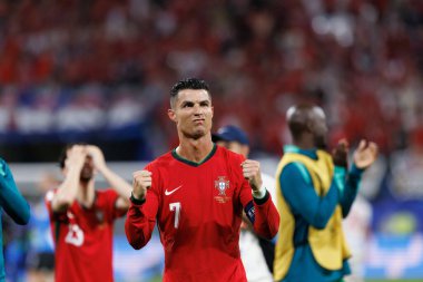 Cristiano Ronaldo, Portekiz ve Çek Cumhuriyeti milli takımları arasında oynanan UEFA Euro 2024 maçında Red Bull Arena 'da (Maciej Rogowski)