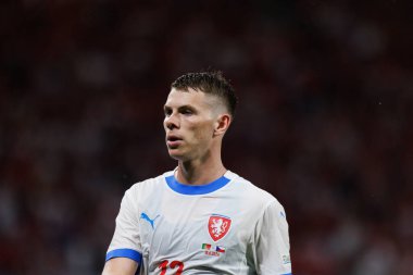 David Doudera, UEFA Euro 2024 maçında Portekiz ve Çek Cumhuriyeti milli takımları arasında Red Bull Arena 'da (Maciej Rogowski)
