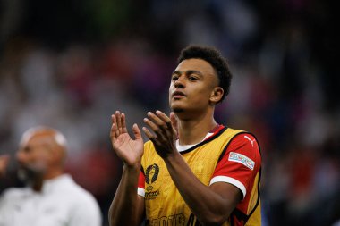 Dan Ndoye, İsviçre ve Almanya milli takımları arasında oynanan UEFA Euro 2024 maçında Deutsche Bank Park 'ta (Maciej Rogowski)