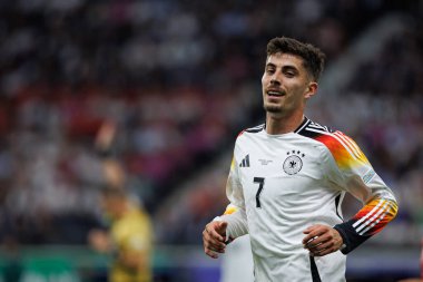 Kai Havertz, İsviçre ve Almanya milli takımları arasında oynanan UEFA Euro 2024 maçında Deutsche Bank Park 'ta (Maciej Rogowski)