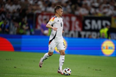 Joshua Kimmich, İsviçre ve Almanya milli takımları arasında oynanan UEFA Euro 2024 maçında Deutsche Bank Park 'ta (Maciej Rogowski)
