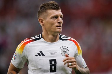 Toni Kroos, İsviçre ve Almanya milli takımları arasında Deutsche Bank Park 'ta (Maciej Rogowski)