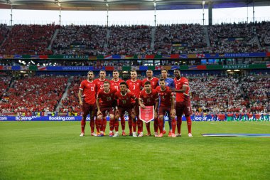 İsviçre milli takımları arasında oynanan UEFA Euro 2024 maçında Deutsche Bank Park 'ta (Maciej Rogowski)