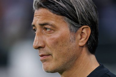 Murat Yakin, UEFA Euro 2024 maçında İsviçre ve Almanya milli takımları arasında Deutsche Bank Park 'ta (Maciej Rogowski)