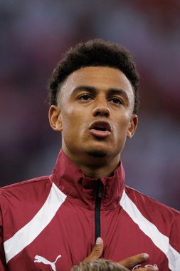 Dan Ndoye, İsviçre ve Almanya milli takımları arasında oynanan UEFA Euro 2024 maçında Deutsche Bank Park 'ta (Maciej Rogowski)