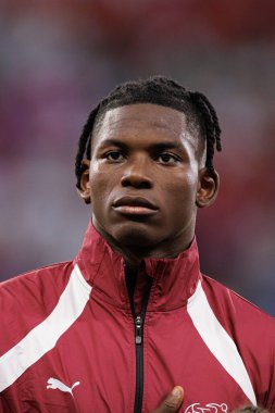 Breel Embolo, İsviçre ve Almanya milli takımları arasında oynanan UEFA Euro 2024 maçında Deutsche Bank Park 'ta (Maciej Rogowski)