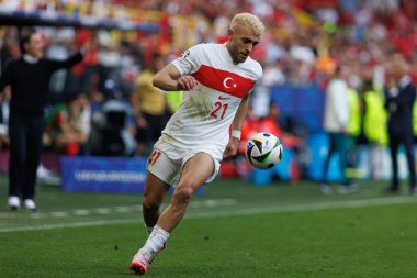 Baris Yılmaz, UEFA Euro 2024 maçında Türkiye ve Portekiz milli takımları arasında Almanya 'nın Dortmund kentindeki Signal Iduna Park' ta görüldü (Maciej Rogowski))