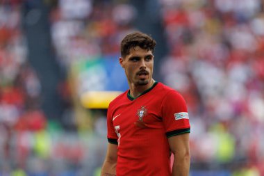 Pedro Neto, UEFA Euro 2024 maçında Türkiye ve Portekiz milli takımları arasında Sinyal Iduna Park, Dortmund, Almanya 'da görüldü (Maciej Rogowski)