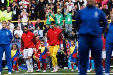 Altay Bayindir, UEFA Euro 2024 maçında Türkiye ve Portekiz milli takımları arasında Signal Iduna Park, Dortmund, Almanya 'da görüldü (Maciej Rogowski)