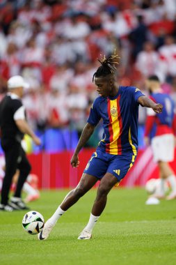 Nico Williams, UEFA Euro 2024 karşılaşmasında İspanya ve Gürcistan milli takımları arasında RheinEnergieStadion, Köln, Almanya (Maciej Rogowski)