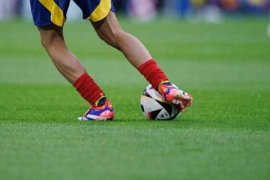 Fabian Ruiz, İspanya ve Gürcistan milli takımları arasında oynanan UEFA Euro 2024 turu sırasında RheinEnergieStadion, Köln, Almanya (Maciej Rogowski)