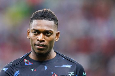 Rafael Leao, Portekiz ve Slovenya milli takımları arasında Almanya 'nın Deutsche Bank Park kentinde oynanan 16 maçlık UEFA Euro 2024 turunda görüldü (Maciej Rogowski)