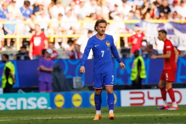 Antoine Griezmann, Fransa ve Polonya milli takımları arasında Almanya 'nın Dortmund kentinde oynanan UEFA Euro 2024 maçında görüldü (Maciej Rogowski)