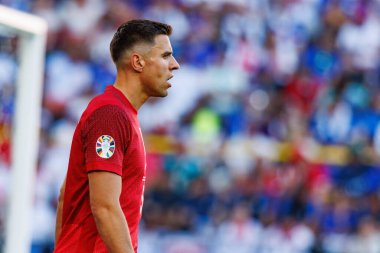 Jan Bednarek, Fransa ve Polonya milli takımları arasında Almanya 'nın Dortmund kentinde oynanan UEFA Euro 2024 maçında görüldü (Maciej Rogowski)