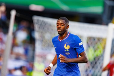 Ousmane Dembele, UEFA Euro 2024 maçında Fransa ve Polonya milli takımları arasında Signal Iduna Park, Dortmund, Almanya (Maciej Rogowski)