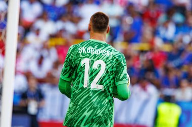 Lukasz Skorupski, UEFA Euro 2024 maçında Fransa ve Polonya milli takımları arasında Signal Iduna Park, Dortmund, Almanya (Maciej Rogowski)