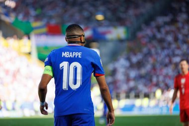 Kylian Mbappe, Fransa ve Polonya milli takımları arasında Almanya 'nın Dortmund kentinde oynanan UEFA Euro 2024 maçı sırasında görüldü (Maciej Rogowski)