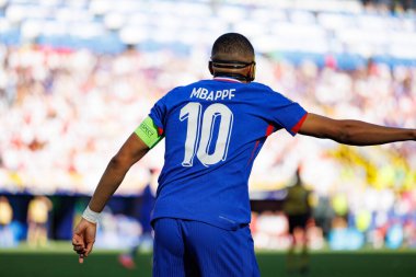 Kylian Mbappe, Fransa ve Polonya milli takımları arasında Almanya 'nın Dortmund kentinde oynanan UEFA Euro 2024 maçı sırasında görüldü (Maciej Rogowski)