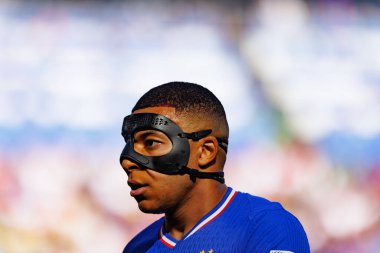 Kylian Mbappe, Fransa ve Polonya milli takımları arasında Almanya 'nın Dortmund kentinde oynanan UEFA Euro 2024 maçı sırasında görüldü (Maciej Rogowski)