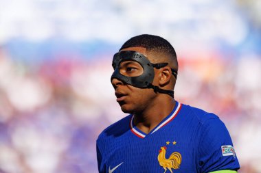 Kylian Mbappe, Fransa ve Polonya milli takımları arasında Almanya 'nın Dortmund kentinde oynanan UEFA Euro 2024 maçı sırasında görüldü (Maciej Rogowski)