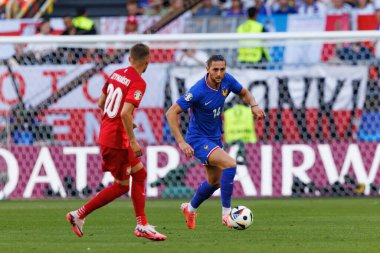Adrien Rabiot, Fransa ve Polonya milli takımları arasında Almanya 'nın Dortmund kentinde oynanan UEFA Euro 2024 maçında görüldü (Maciej Rogowski)