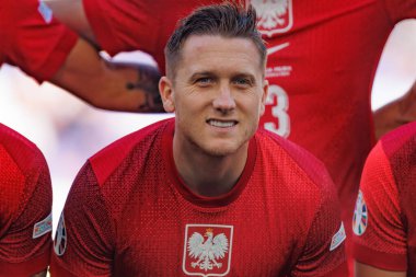 Piotr Zielinski, Fransa ve Polonya milli takımları arasında oynanan UEFA Euro 2024 maçında Almanya 'nın Dortmund kentinde görüldü (Maciej Rogowski)