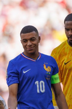 Kylian Mbappe, Fransa ve Polonya milli takımları arasında Almanya 'nın Dortmund kentinde oynanan UEFA Euro 2024 maçı sırasında görüldü (Maciej Rogowski)