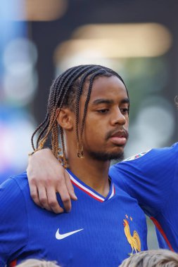 Bradley Barcola, Fransa ve Polonya milli takımları arasında Almanya 'nın Dortmund kentinde oynanan UEFA Euro 2024 maçında görüldü (Maciej Rogowski)