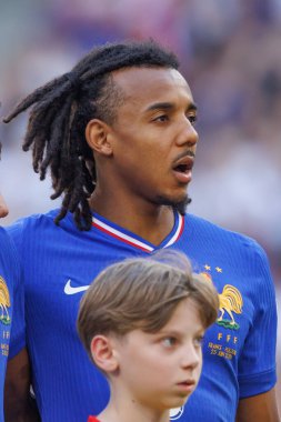 Jules Kounde, Fransa ve Polonya milli takımları arasında oynanan UEFA Euro 2024 maçında Almanya 'nın Dortmund kentindeki Signal Iduna Park' ta görüldü (Maciej Rogowski)