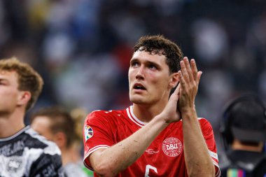 Andreas Christensen, Danimarka ve İngiltere milli takımları arasında Deutsche Bank Park 'ta (Maciej Rogowski)