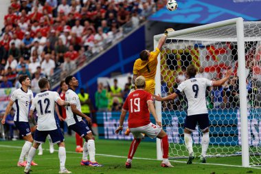 Danimarka ve İngiltere milli takımları arasında oynanan UEFA Euro 2024 maçında Deutsche Bank Park 'ta (Maciej Rogowski)