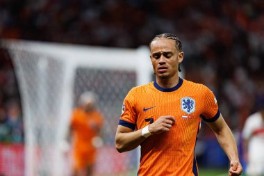 Xavi Simons, Hollanda ve Türkiye milli takımları arasında Berlin Olympiastadion 'da oynanan UEFA Euro 2024 çeyrek final maçında görüldü (Maciej Rogowski)