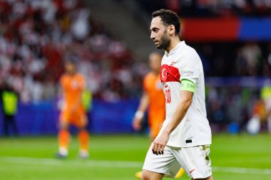 Hakan Calhanoğlu, Hollanda ve Türkiye milli takımları arasında oynanan UEFA Euro 2024 çeyrek final maçında Berlin Olympiastadion 'da görüldü (Maciej Rogowski)