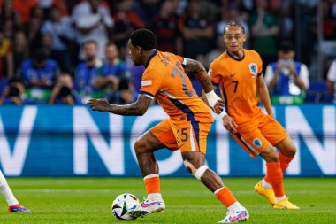Steve Bergwijn, UEFA Euro 2024 çeyrek final maçında Hollanda ve Türkiye milli takımları arasında Berlin Olympiastadion 'da görüldü (Maciej Rogowski)