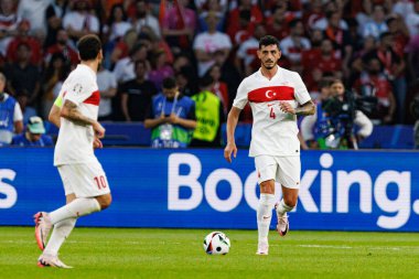 Aynı Akaydin, Hollanda ve Türkiye milli takımları arasında Berlin Olympiastadion 'da oynanan UEFA Euro 2024 çeyrek final maçında da görüldü (Maciej Rogowski)