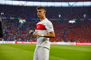 Arda Güler, UEFA Euro 2024 çeyrek final maçında Hollanda ve Türkiye milli takımları arasında Berlin Olympiastadion 'da görüldü (Maciej Rogowski)