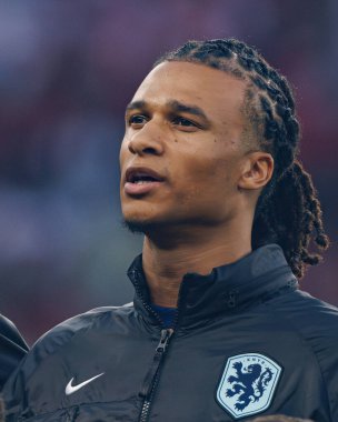Nathan Ake, Hollanda ve Türkiye milli takımları arasında Berlin Olympiastadion 'da oynanan UEFA Euro 2024 çeyrek final maçında görüldü (Maciej Rogowski)