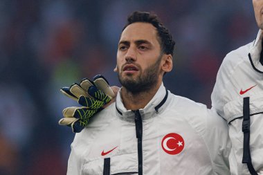 Hakan Calhanoğlu, Hollanda ve Türkiye milli takımları arasında oynanan UEFA Euro 2024 çeyrek final maçında Berlin Olympiastadion 'da görüldü (Maciej Rogowski)