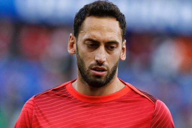Hakan Calhanoğlu, Hollanda ve Türkiye milli takımları arasında oynanan UEFA Euro 2024 çeyrek final maçında Berlin Olympiastadion 'da görüldü (Maciej Rogowski)