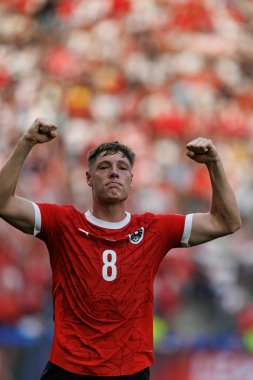 Alexander Prass UEFA Euro 2024 maçında Polonya ve Avusturya milli takımları arasında Olympiastadion, Berlin, Almanya 'da (Maciej Rogowski)