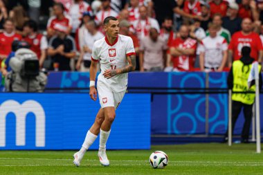 Jakub Kiwior UEFA Euro 2024 maçında Polonya ve Avusturya milli takımları arasında Olympiastadion, Berlin, Almanya (Maciej Rogowski))