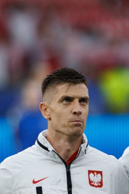 Krzysztof Piatek UEFA Euro 2024 maçında Polonya ve Avusturya milli takımları arasında Olympiastadion, Berlin, Almanya 'da (Maciej Rogowski)