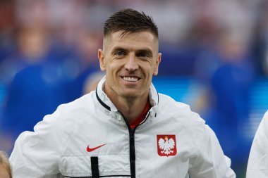 Krzysztof Piatek UEFA Euro 2024 maçında Polonya ve Avusturya milli takımları arasında Olympiastadion, Berlin, Almanya 'da (Maciej Rogowski)