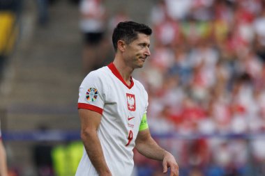 Robert Lewandowski UEFA Euro 2024 maçında Polonya ve Avusturya milli takımları arasında Olympiastadion, Berlin, Almanya (Maciej Rogowski))