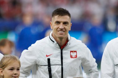 Krzysztof Piatek UEFA Euro 2024 maçında Polonya ve Avusturya milli takımları arasında Olympiastadion, Berlin, Almanya 'da (Maciej Rogowski)
