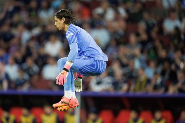 Köln, Almanya - 06 19 2024: Yann Sommer, UEFA Euro 2024 maçında Rheinenergiestadion 'da İskoçya ve İsviçre milli takımları arasında görüldü 
