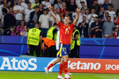 Mikel Oyarzabal UEFA Euro 2024 final maçında İspanya ve İngiltere milli takımları arasında Berlin Olimpiyat Stadyumu 'nda görüldü (Maciej Rogowski))