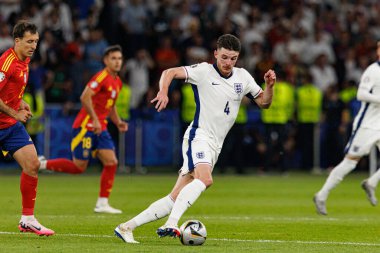 Declan Rice, İspanya ve İngiltere milli takımları arasında oynanan UEFA Euro 2024 final maçında Berlin, Almanya 'da görüldü (Maciej Rogowski))