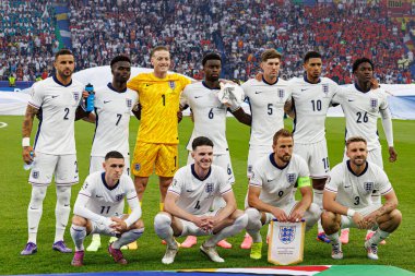 UEFA Euro 2024 final maçında İspanya ve İngiltere milli takımları arasında Berlin, Almanya 'da Olimpiyat Stadyumu' nda görüldü (Maciej Rogowski)